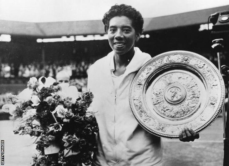 Althea Gibson Was the First Black Player to Win Wimbledon Championships.